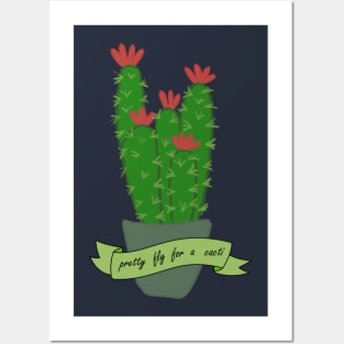 Pretty fly for a cacti Posters and Art